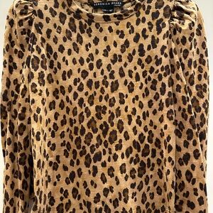 Veronica Beard Leopard Print Women's Top